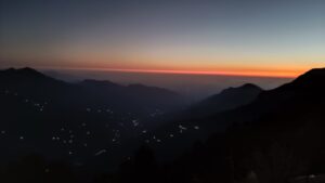 Sunset View form surkhanda Devi